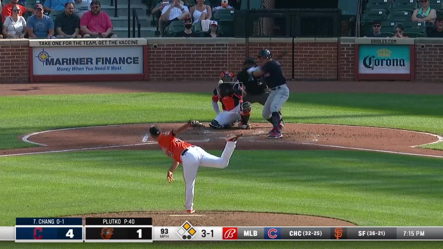 [爆卦] 張育成2021第一支全壘打三分砲