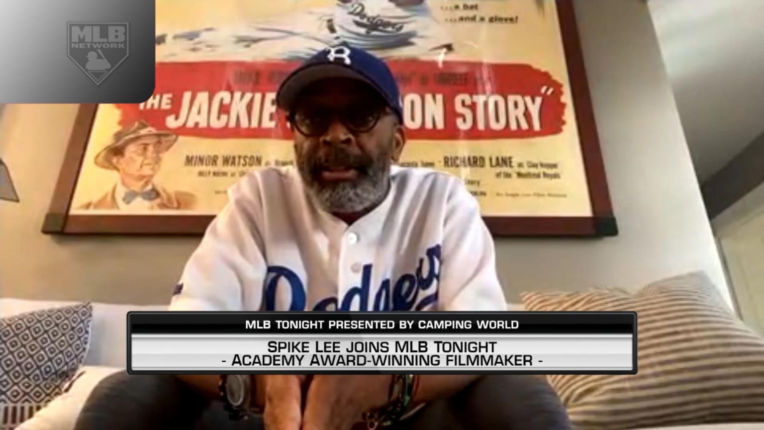 Spike Lee joins MLB Tonight to talk Jackie Robinson | 04/16/2020