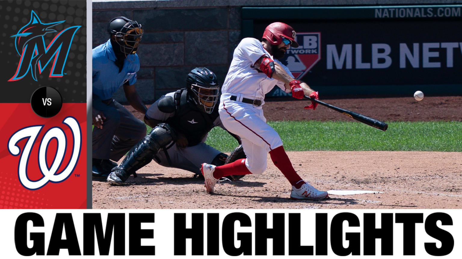 Marlins vs. Nationals Recap 8/23 08/23/2020 Washington Nationals