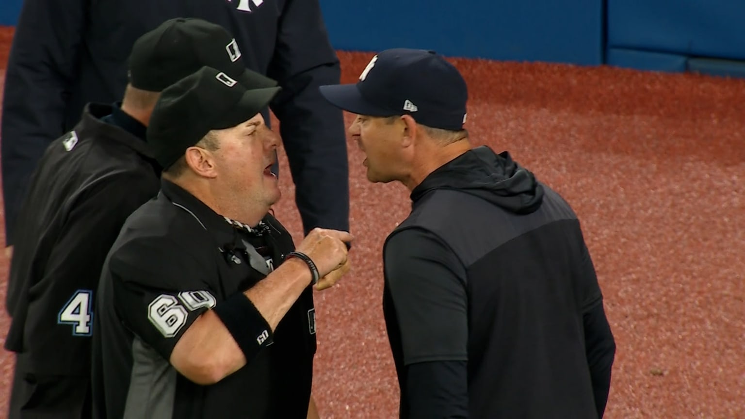 Aaron Boone got ejected for the most NSFW rant and mockery of an