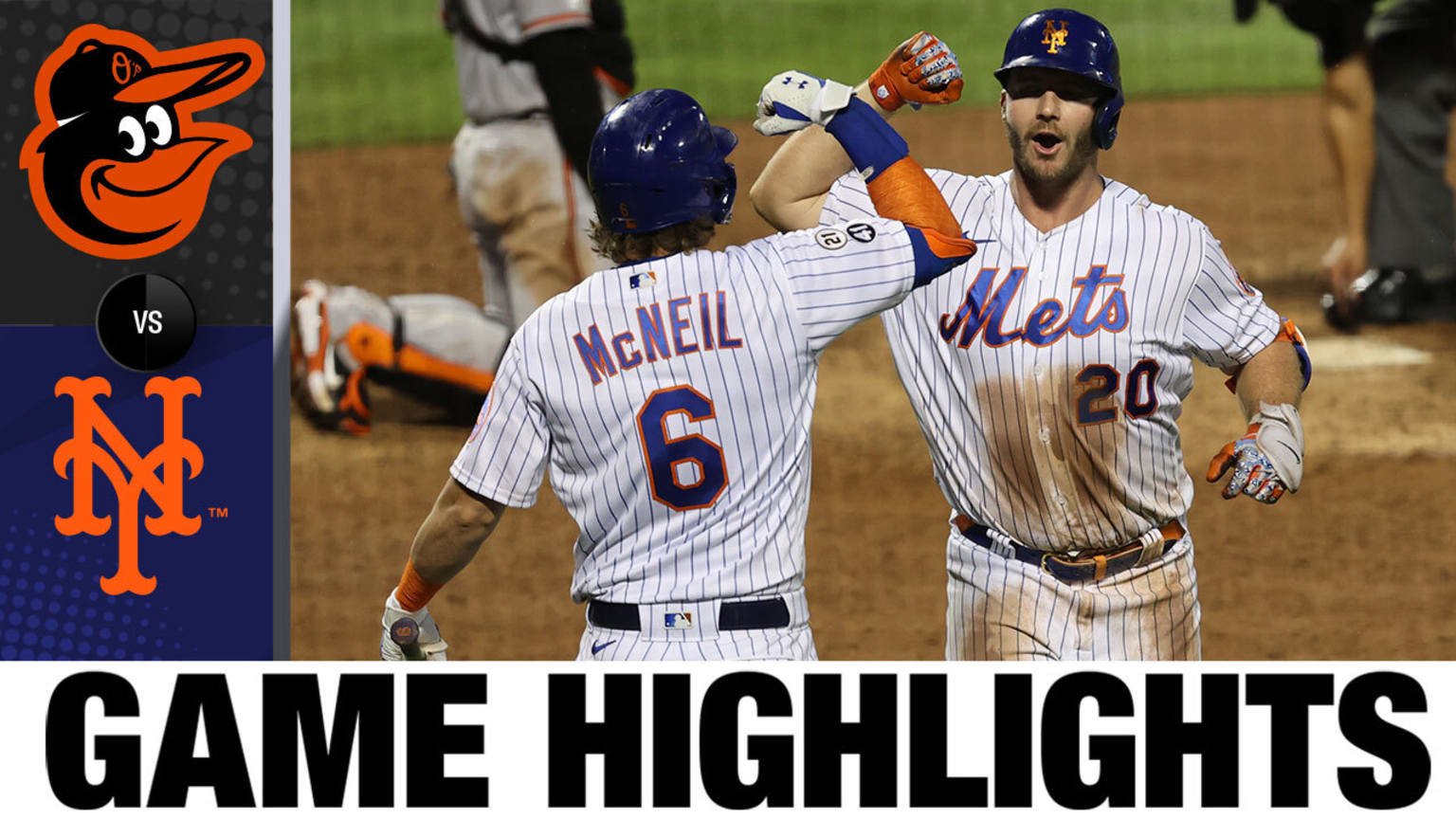 McNeil, Alonso lead the Mets to 76 win 9/9/20 09/09/2020 New