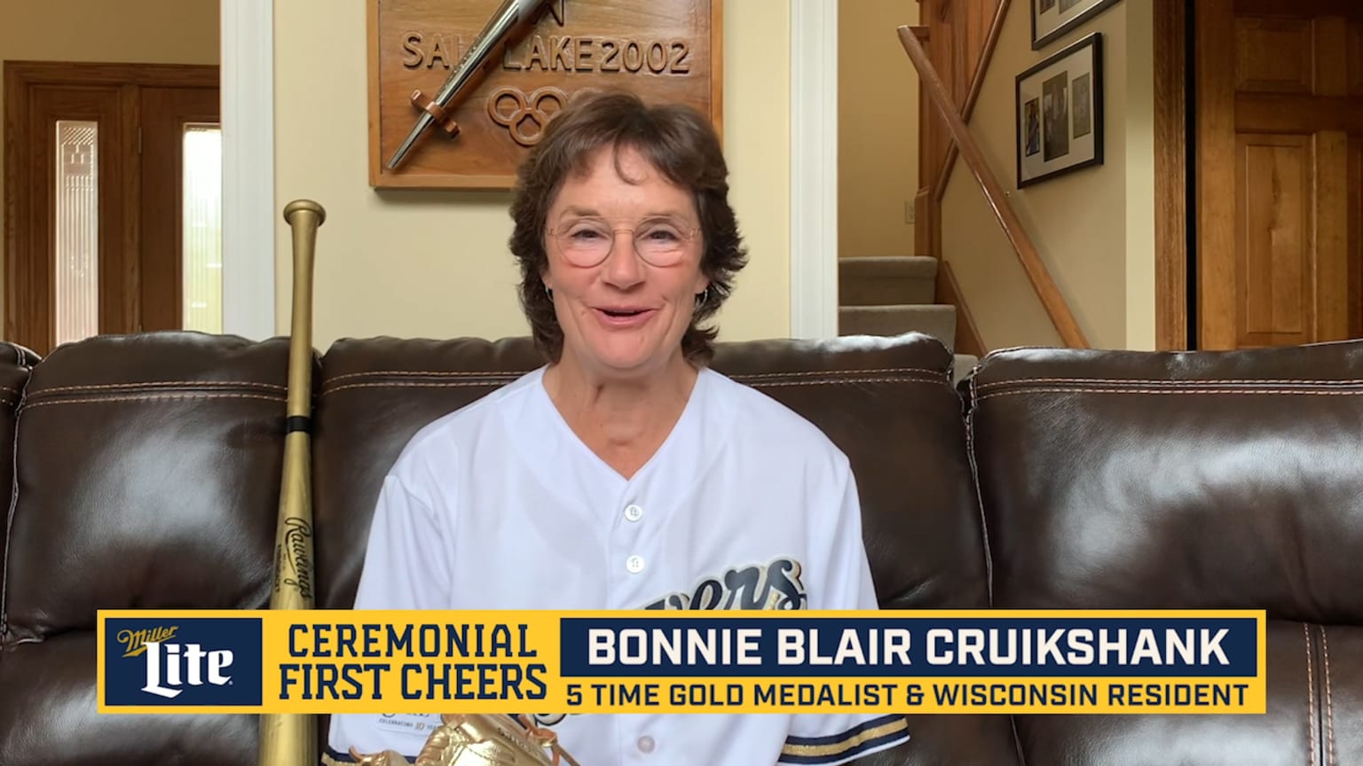 First Cheers Bonnie Blair 09/13/2020