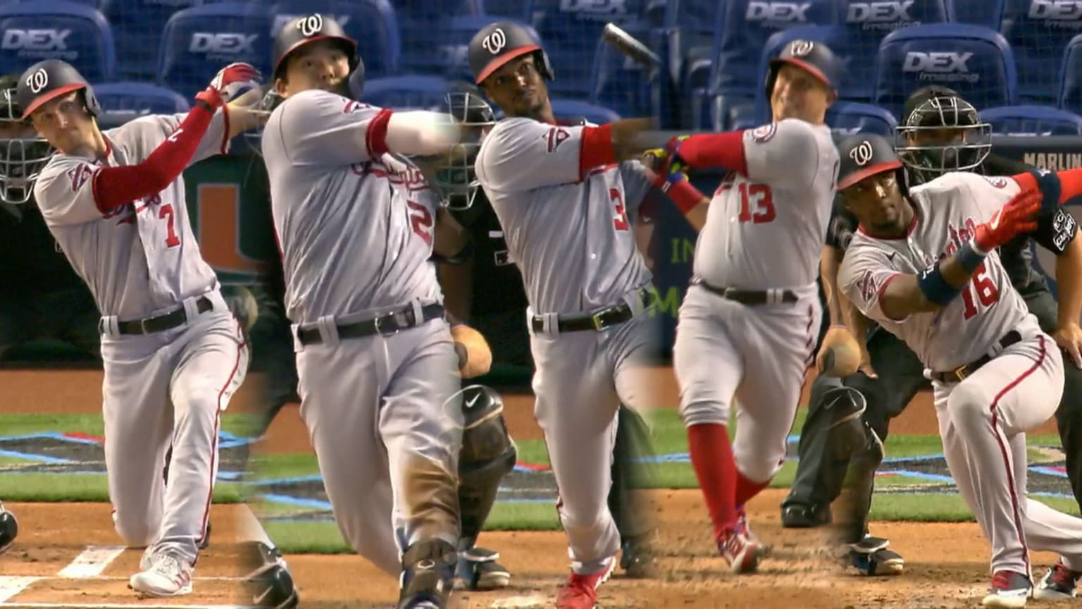 Nationals hit five home runs in game 2 | 09/20/2020 | Washington Nationals