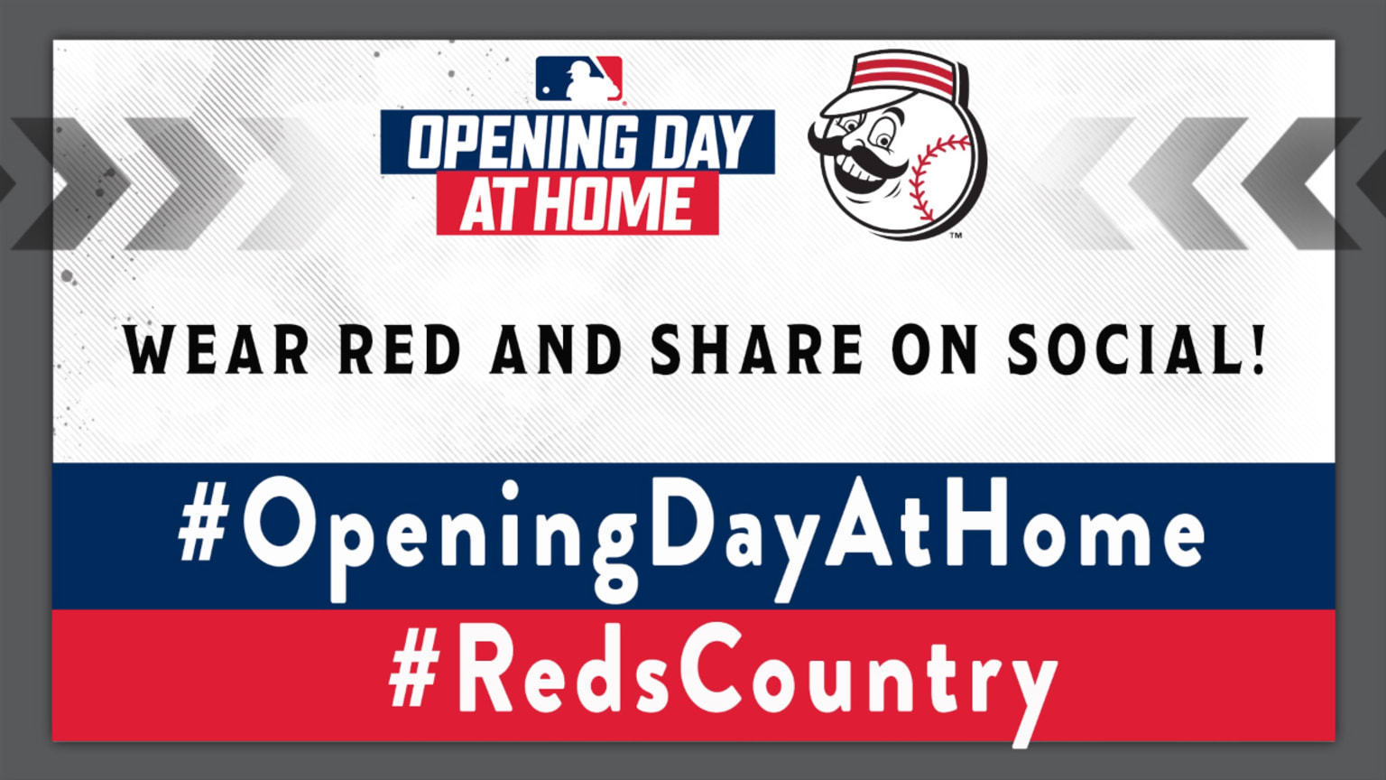 Celebrate #OpeningDayAtHome | 03/26/2020 | Cincinnati Reds