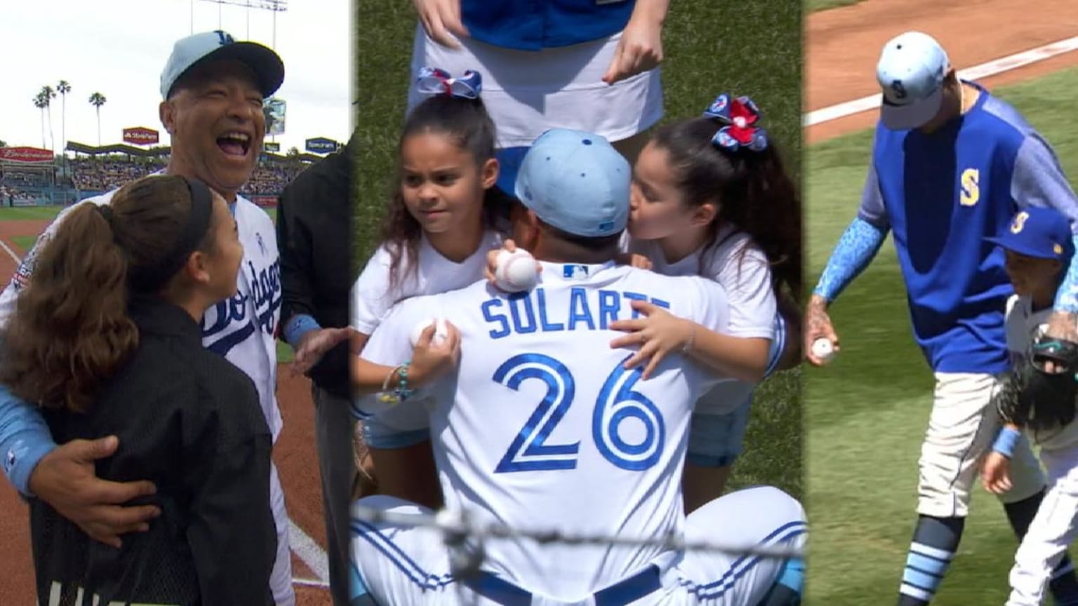 Dodgers celebrate Father's Day, 06/17/2018