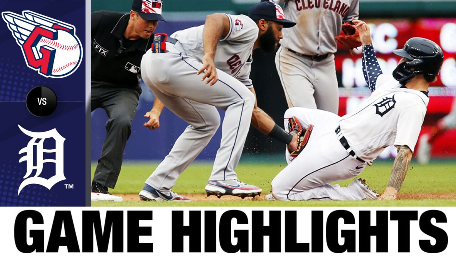 Guardians vs. Tigers Highlights 07/04/2022 Detroit Tigers