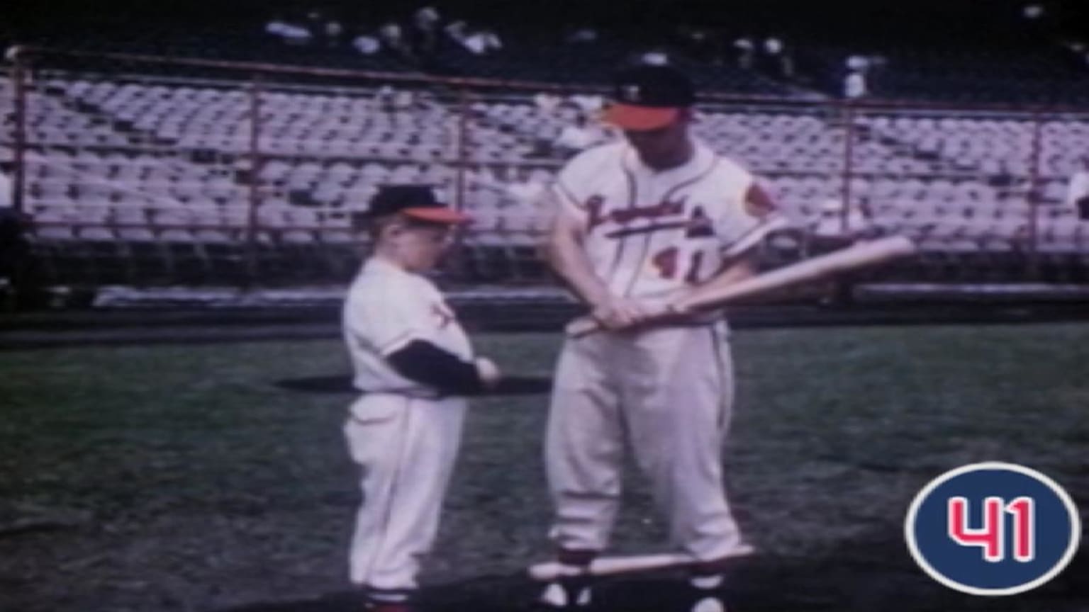 Eddie Mathews at Bat, Photograph