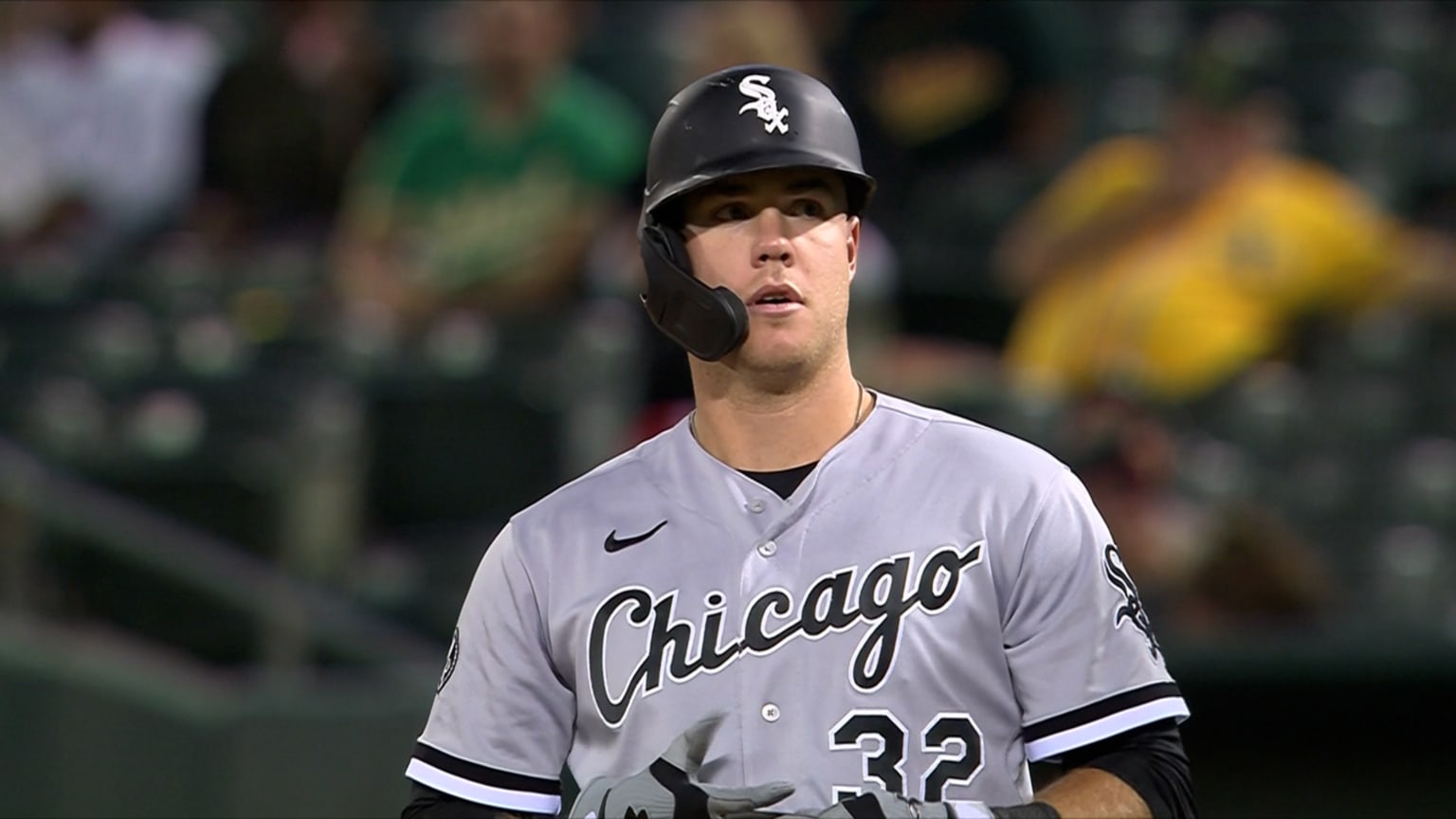 Gavin Sheets drives in one on a single to center | 09/07/2021 | Chicago ...