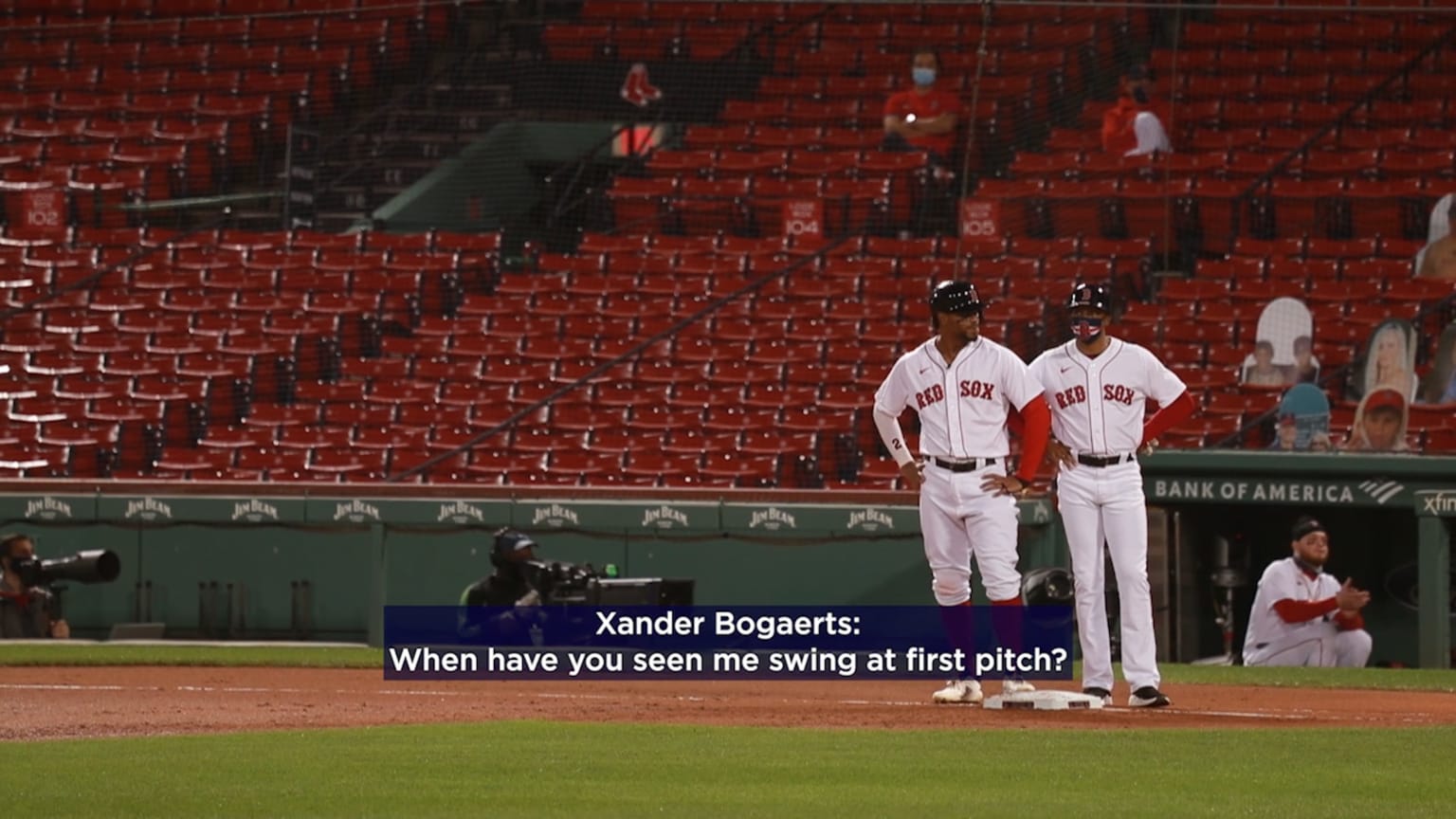 bogaerts micd up vs yankees 09192020 boston red sox