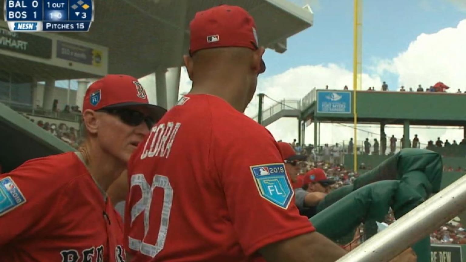 Red Sox on signs, mound visits 02/25/2018 Boston Red Sox