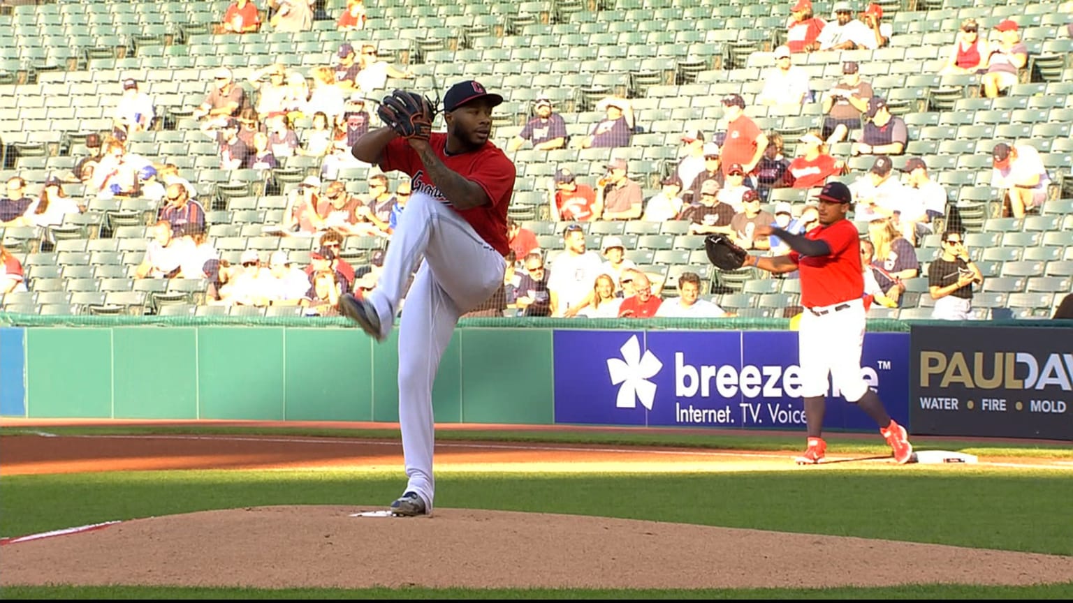 Xzavion Curry makes MLB debut 08/15/2022