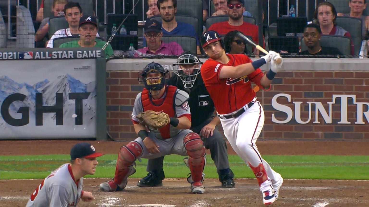 WSH@ATL: Riley rips an RBI double to left-center | 07/19/2019 | Houston ...