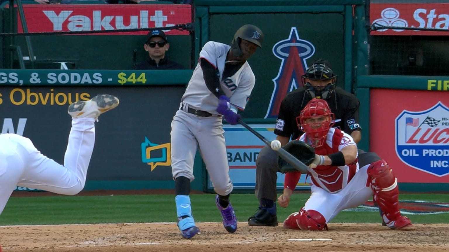 Jazz Chisholm's tworun home run 04/12/2022 Miami Marlins