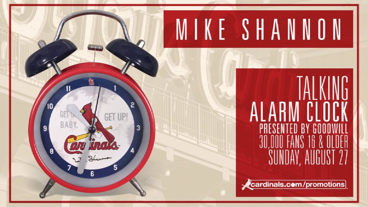 mike shannon cardinals get up baby｜TikTok Search