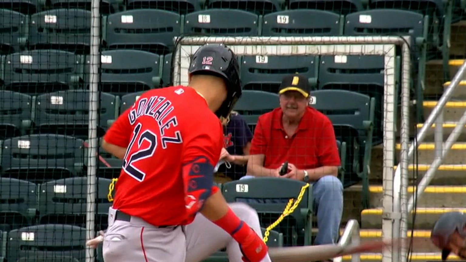 Marwin González gets his bat back 03/03/2021 Houston