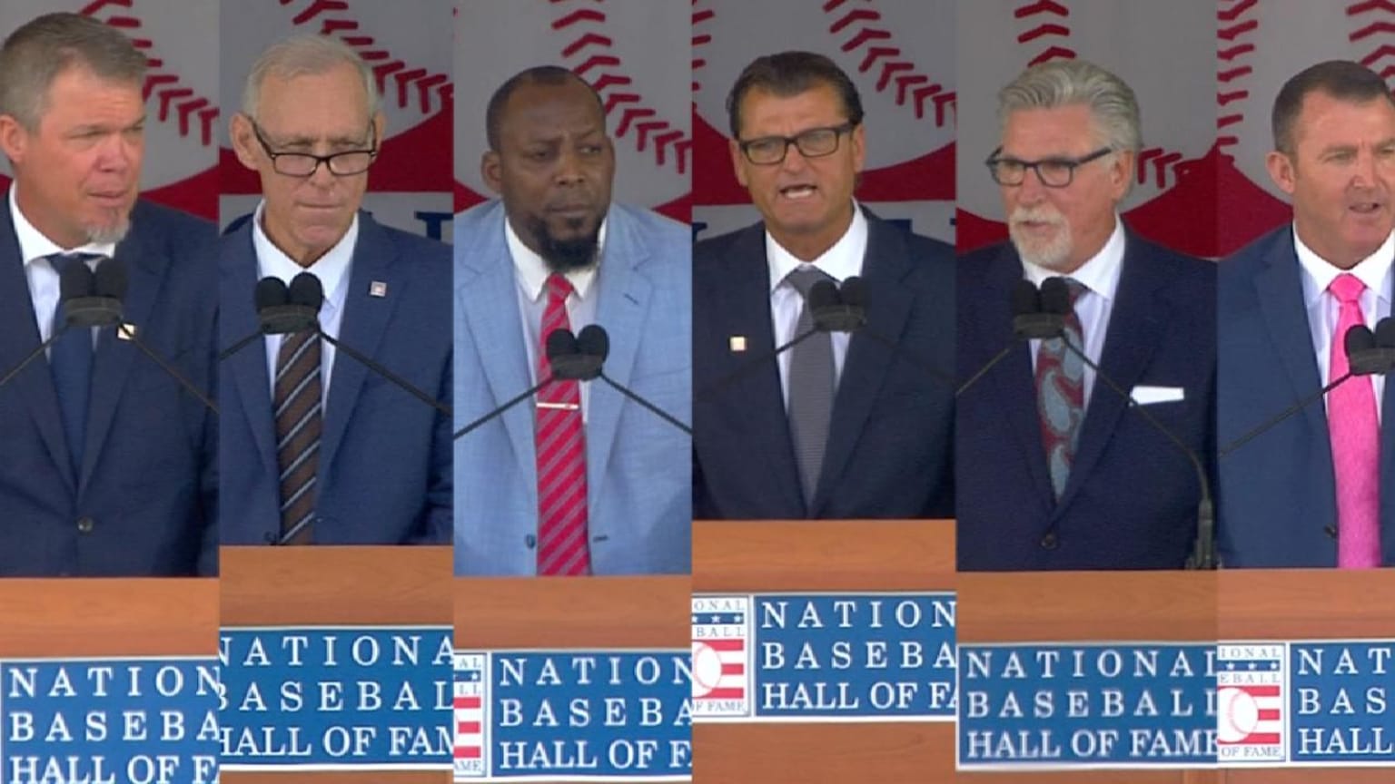 Hall of Fame speeches 07/30/2018 Atlanta Braves