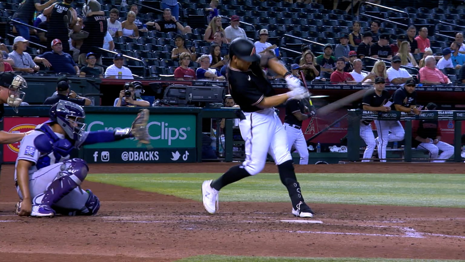 Stuart Fairchild's first MLB hit | 07/07/2021 | Cleveland Guardians