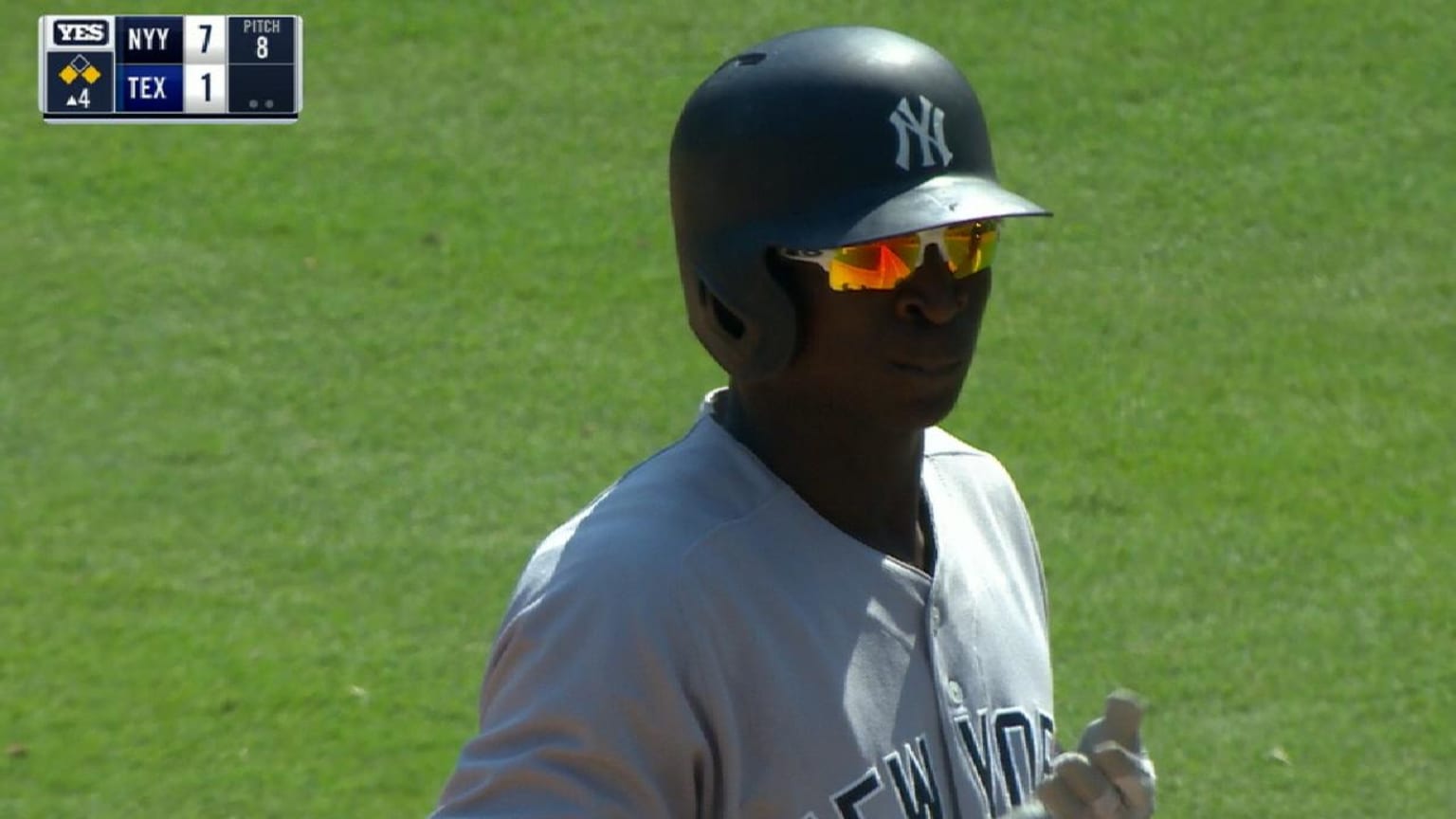 NYY@TEX: Gregorius goes 4-for-4 with four RBIs | 09/10/2017 | MLB.com
