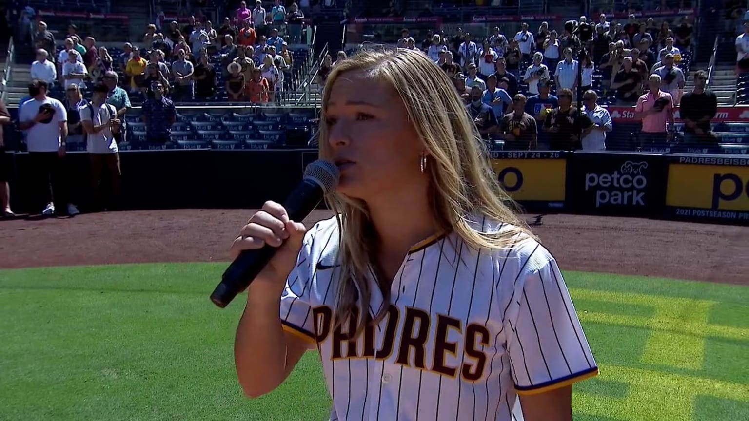 MLB to investigate national anthem mishap at Padres game