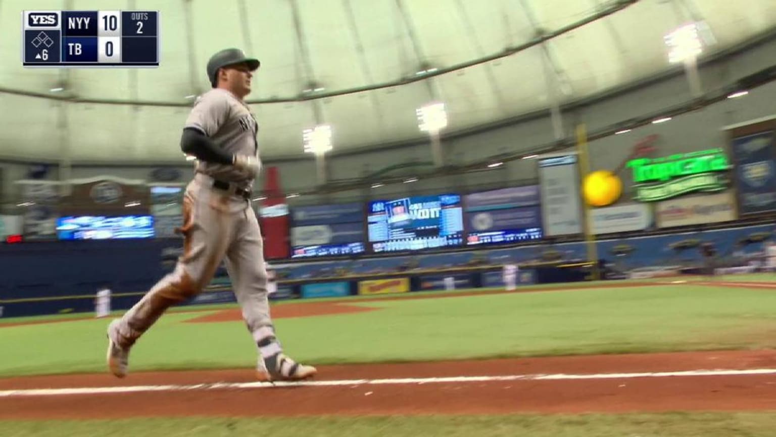 NYY@TB: Voit lines a solo homer to left | 09/27/2018 | New York Yankees