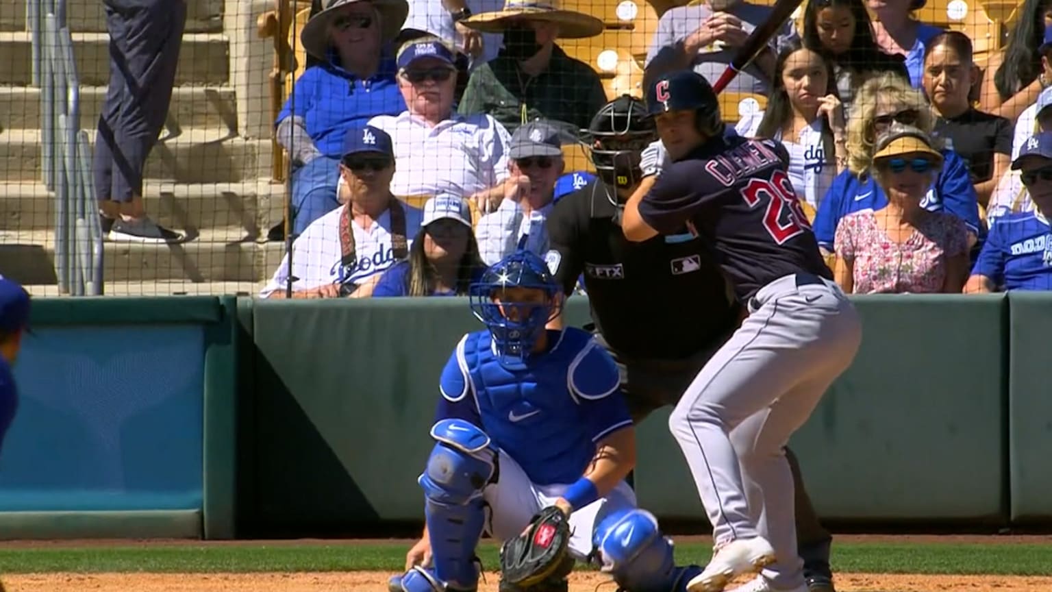 Ernie Clement rips a tworun double to left field 03/23/2022
