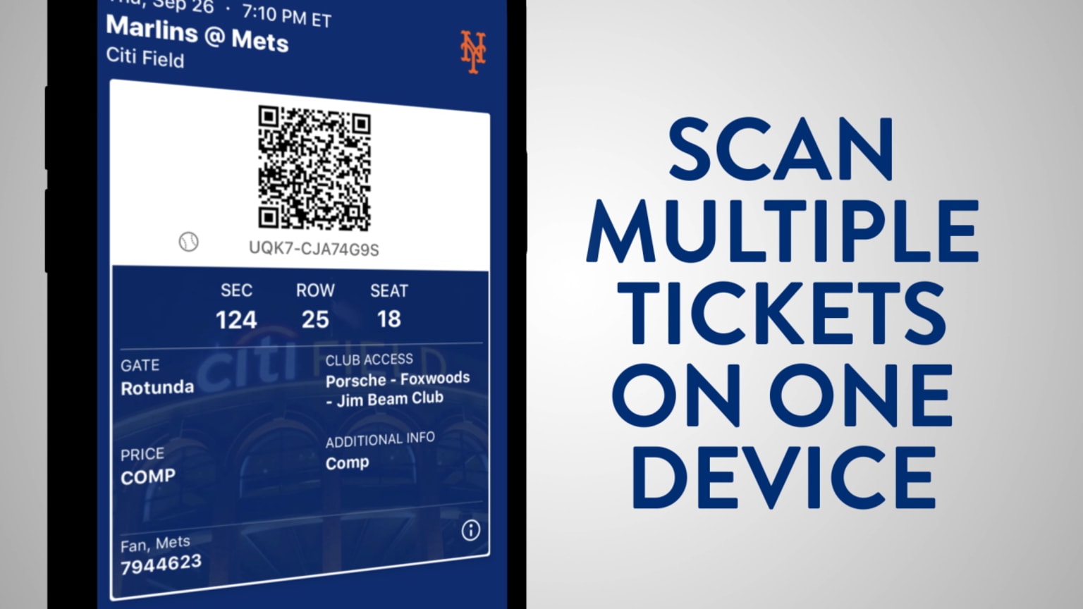 Scan Tickets on Ballpark App | 07/01/2019 | New York Mets
