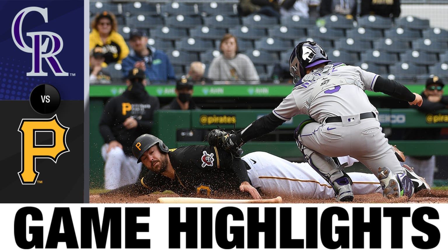 Rockies score 2 in 9th in comeback win over Pirates 05/30/2021 Pittsburgh Pirates