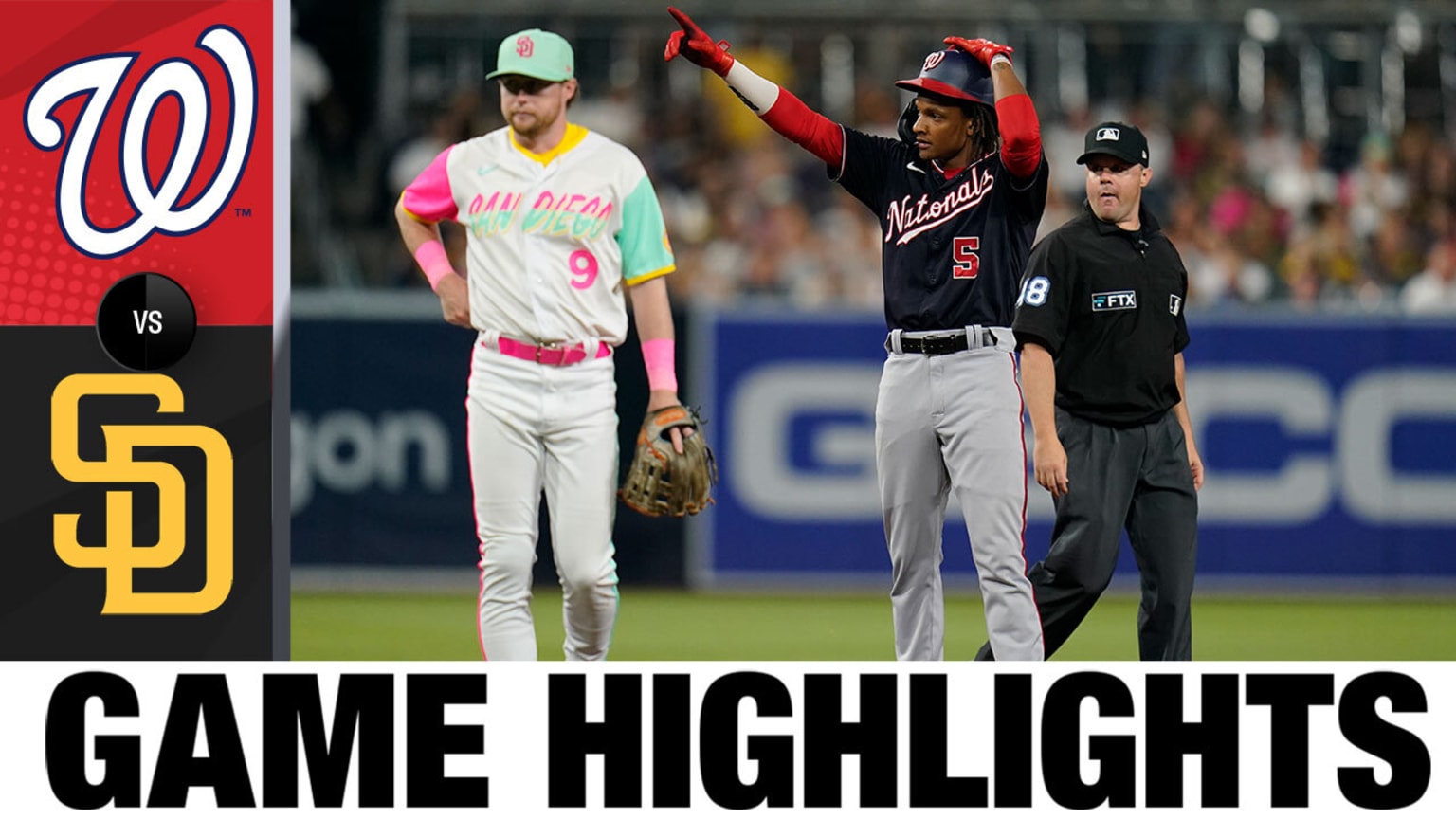 Call, Abrams, Espino lead Nationals to 63 win 08/19/2022