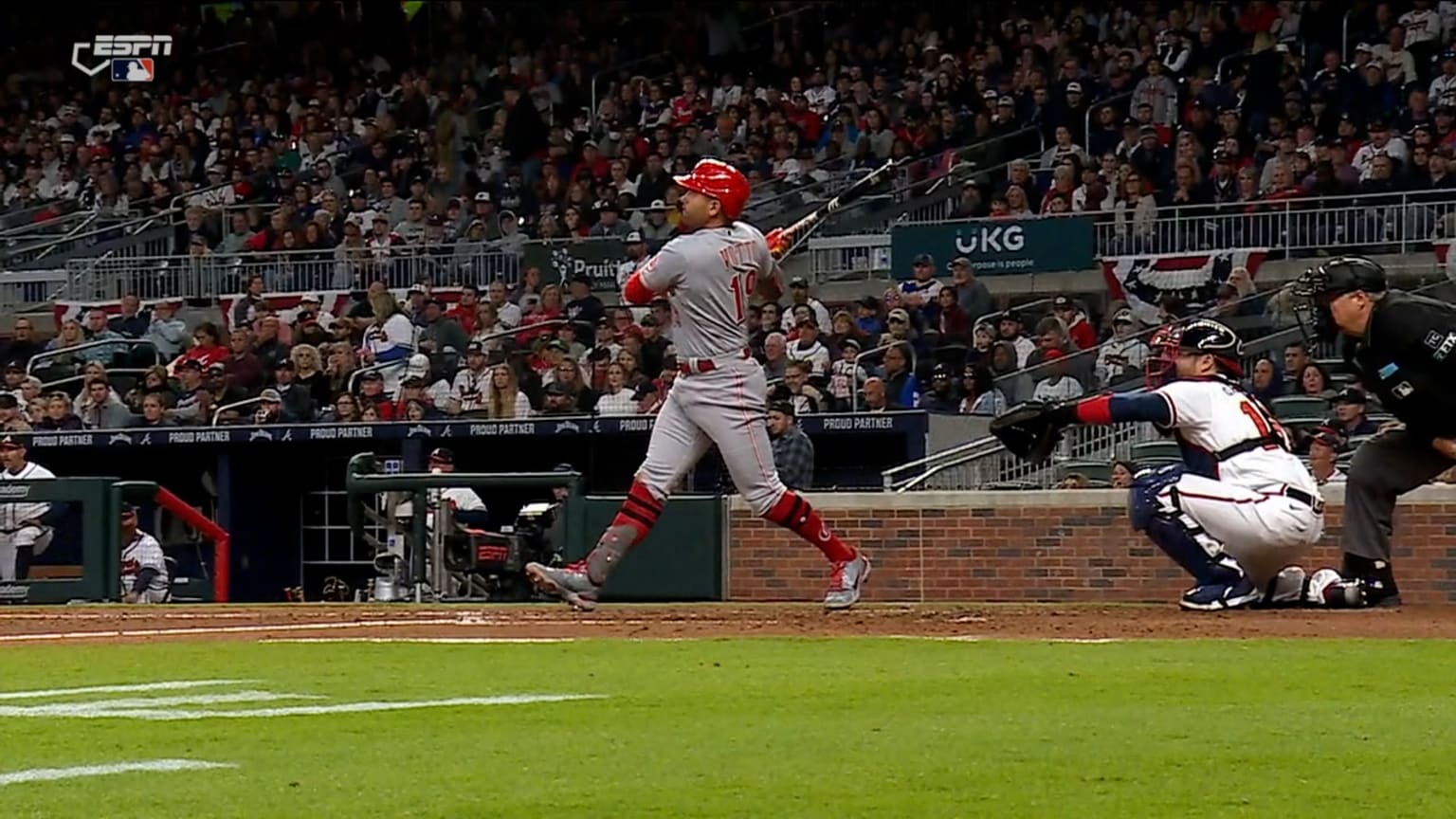 Joey Votto drives his first RBI single of 2022 | 04/07/2022 ...
