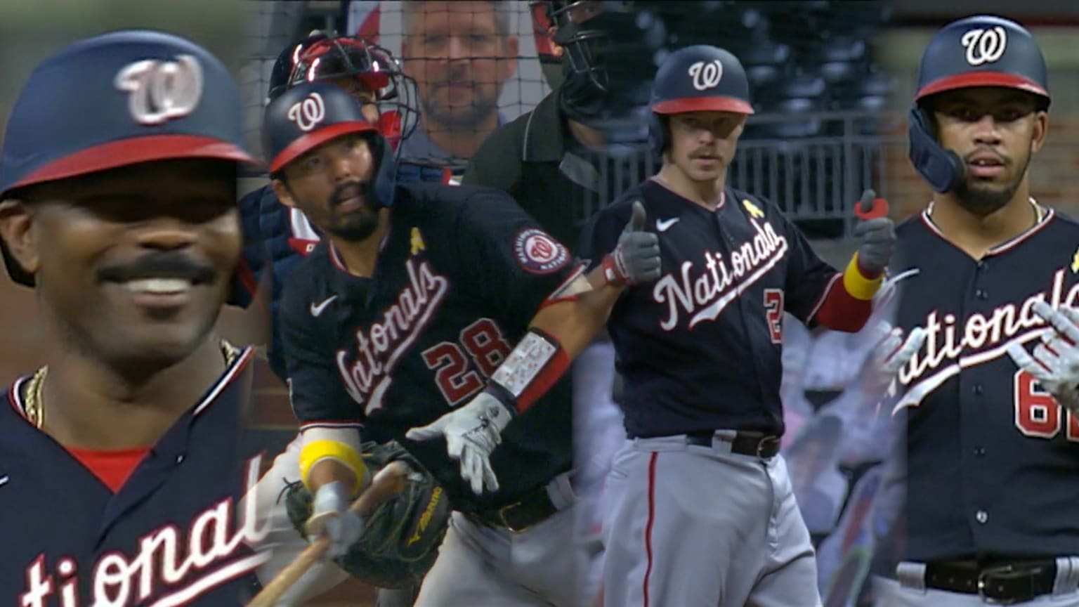 Nationals score five in the 9th 09/05/2020