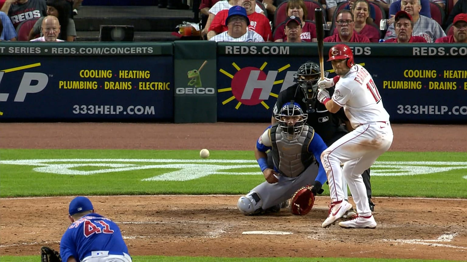 Kyle Farmer grounds an RBI single to left field | 08/13/2022 ...