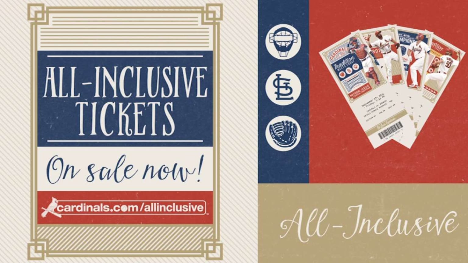 2016 Cards All-Inclusive tickets | 02/08/2016 | St. Louis Cardinals