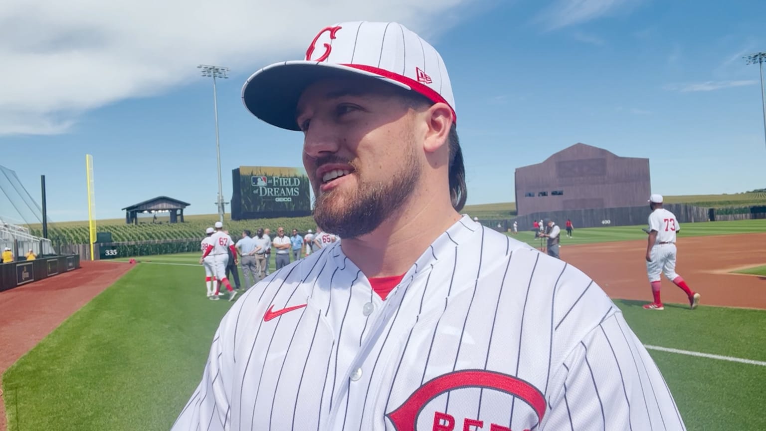 Graham Ashcraft on being at The Field of Dreams | 08/11/2022 ...