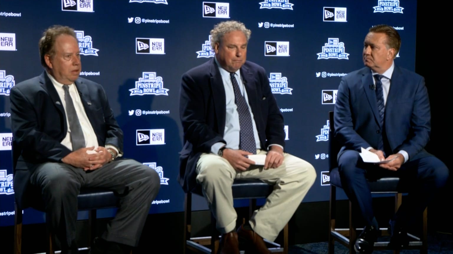 Levine, Price, Locksley preview 2021 Pinstripe Bowl 12/07/2021 New