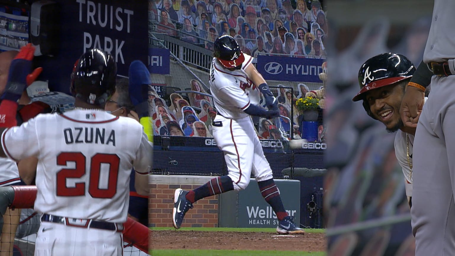 Braves score five runs in 4th 09/23/2020 Atlanta Braves