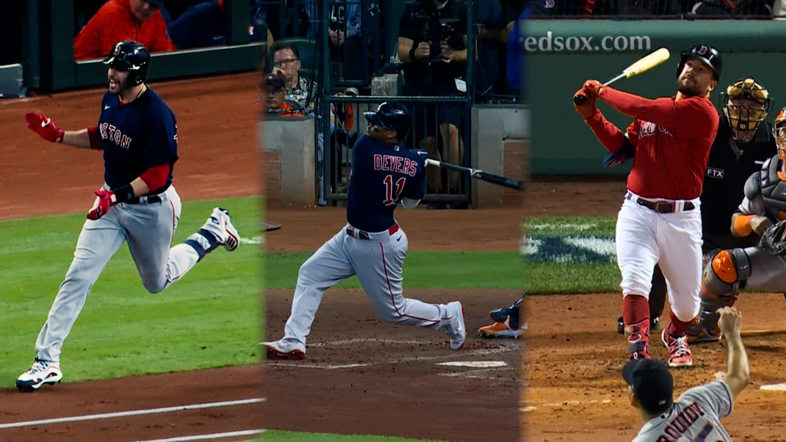 Enjoy all the Red Sox's grand slams from the ALCS | 10/19/2021 | Boston