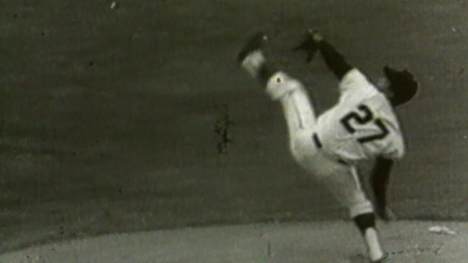 Juan Marichal winds up for a pitch during a spring training game