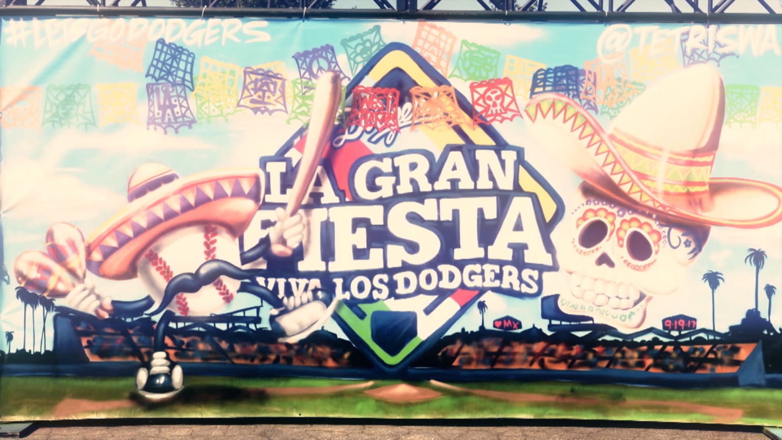 La Gran Fiesta Viva Los Dodgers 09/07/2019 Los Angeles Dodgers