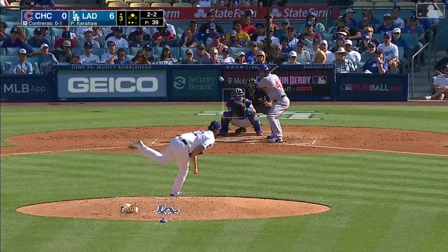 Clayton Kershaw's 126 curve K's Contreras 06/27/2021