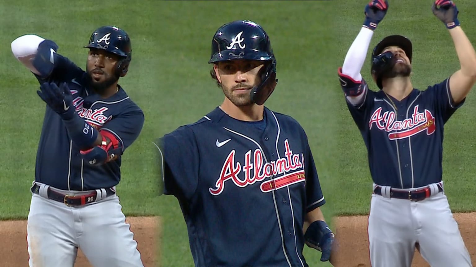 Braves score 5 runs in the 3rd 07/26/2020 Atlanta Braves