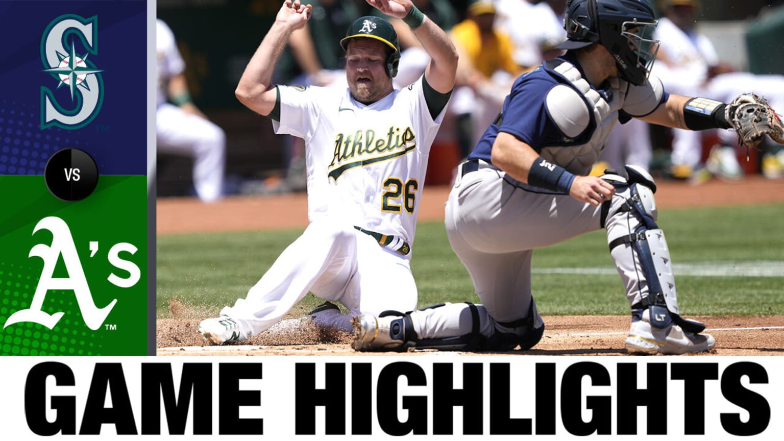 Mariners vs. A's Highlights 06/23/2022 Oakland Athletics