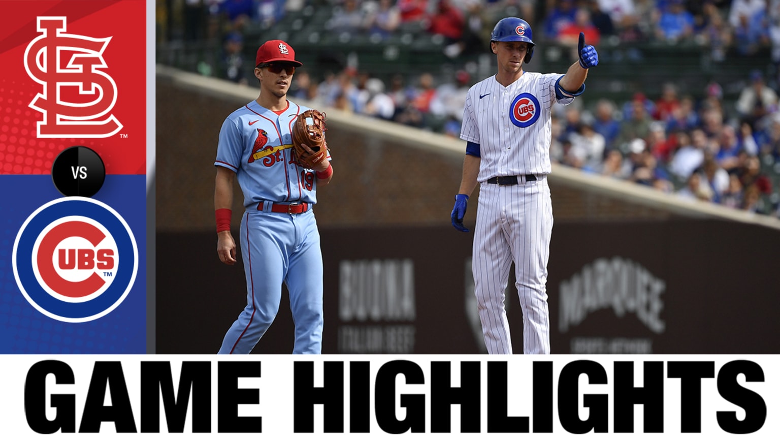 Cardinals vs. Cubs Highlights | 09/25/2021 | Chicago Cubs