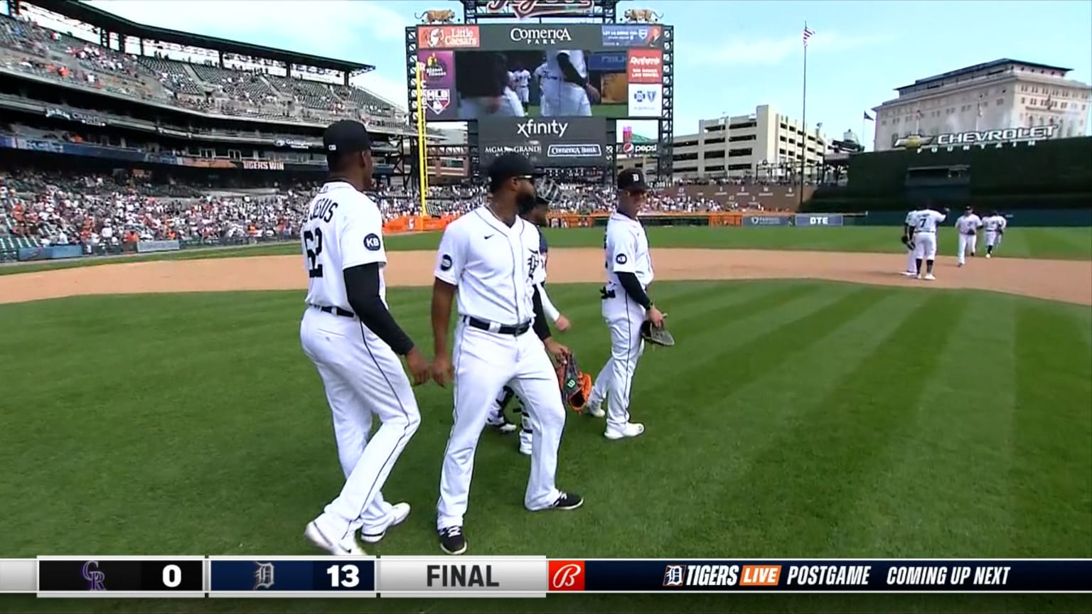 Angel De Jesus gets last out 04/23/2022 Detroit Tigers