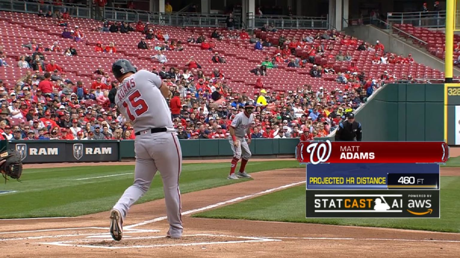Statcast Long Homers Nationals 01/03/2019 Baltimore Orioles
