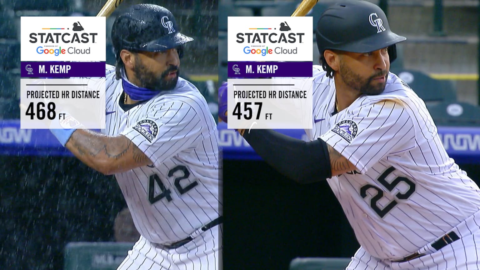 Statcast measures the Rockies' longest homers of 2020 11/21/2020 San Diego Padres
