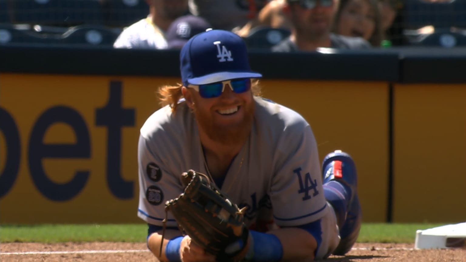 Los Angeles Dodgers Justin Turner (10) during a MLB spring training  baseball game against the Los Angeles Angels, Tuesday, Apr. 4, 2022, in Los  Angeles. The Angels defeated the Dodgers 10-4. (Kevin