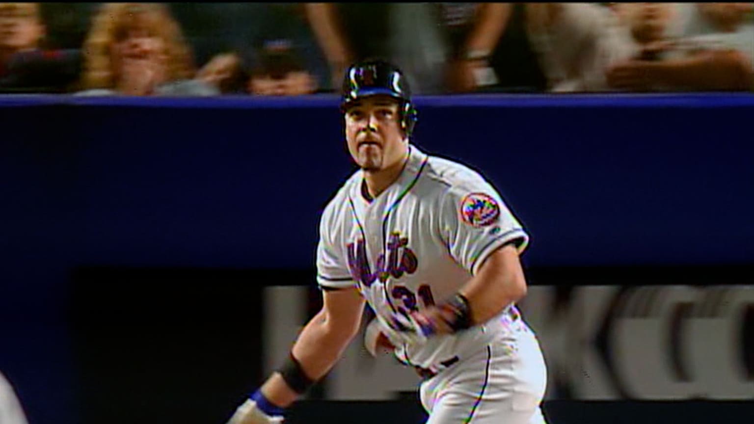 Piazza's Curtain Call After Emotional Homer - Mets History