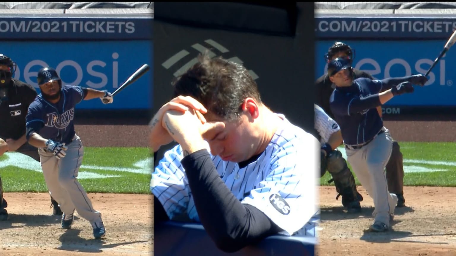 Rays take lead with five-run 6th inning vs. Yankees | 08/20/2020 ...