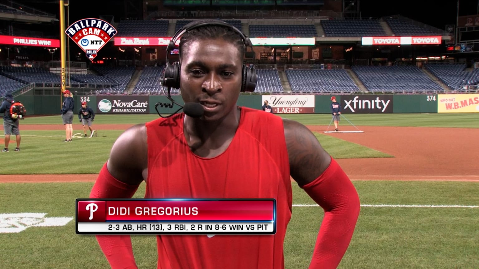 Didi Gregorius discusses clutch homer, NL East race | 09/25/2021 ...