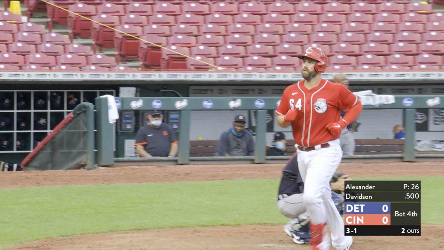 Matt Davidson homers in Reds' Summer Camp game | 07/22/2020 ...